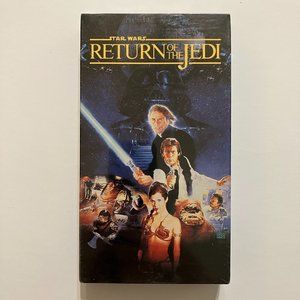 Star Wars Return of the Jedi Blue Watermark New Sealed VHS